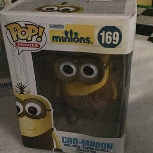 Funko Minions Cro-Minion Figure - Yellow and Brown